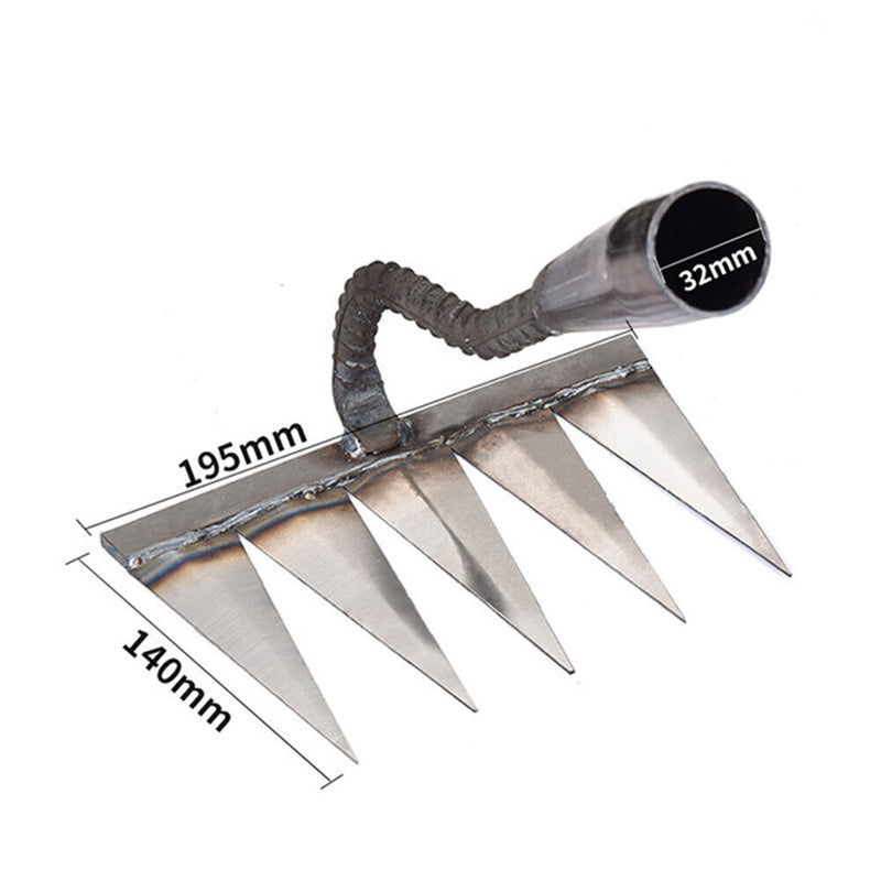 #A Weeding Hoe Rake Nail Harrow Grasping Raking Loosening Soil Agricultural Tool