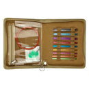 9 Pairs Sweater Weaving Ring Needles Set Aluminum Alloy Crochet Hook Crafts Tool