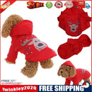 Pet christmas clothes pet dog autumn and winter jacket sweater S