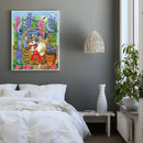 40x50cm Frameless Oil Paint By Numbers DIY Kitten Painted Canvas Picture