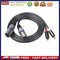 1.5m Full Copper Conductor Dual RCA Male to Dual XLR Male Audio Patch Cable