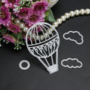 Fire Balloon Pattern Cutting Metal Dies Stencils for Scrapbooking Hand