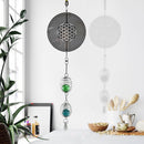 Rotating Wind Chime Novelty Sculpture Wind Chime with Spiral Tail Ball (B) Newly