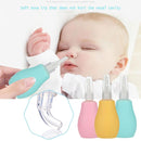 Baby Nasal Aspirator Suction Soft Tip Mucus Vacuum Runny Nose Cleaner_