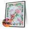 5D Diamond Painting Kit Rose Bird Partial Special Shape Drill DIY Wall Art Craft