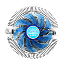 Low Profile CPU Air Cooler with 120mm Quiet Fan Aluminum Fins for AMD LGA Socket