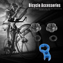 2pcs Bicycle Presta Valve Nut with Installation Wrench Washer MTB Accessory