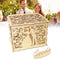 Hollow Wedding Reception Greeting Card Box Creative Birthday Party Decor Case