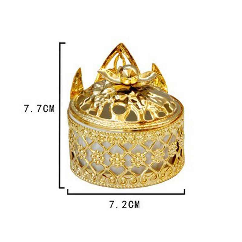 Aromatherapy Furnace Censer Holder Metal Incense Burner Tower Incense Burners