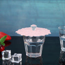 Cherry Silicone Leakproof Heat Resistant Cover Seal Cup Lid (Nude Pink)