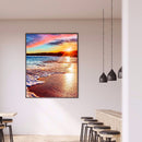 Full Square Drill Home Rhinestone Picture DIY Fantasy Sunset 5D Diamond Pai