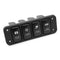 12V 4 Button Blue LED On/Rocker Switch Panel with 150mm Cable for Toyata