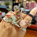 Acrylic Hair Accessories High Elastic Hair Tie Hair Ring Candy Hair Tie Rope