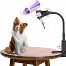 Adjustable Clamp Hands-Free Rotatable Hair Dryer Bracket Pet Grooming Shelf