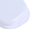 Retainer Box - Orthodontic Denture Mouth Guard Box Oral Care Case (White) Newly