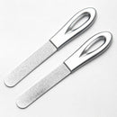 Grinding Nail File Stainless Steel Manicure Pedicure Scrub Nail Art Tools