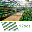 12pcs Plant Frame Connector Rack Vegetable Vine Support Stake Decorative Tools