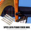 5x Lyre Small Harp Seven Ten String Pin Nails Musical Stringed Instrument Parts