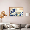 5D DIY Diamond Painting Full Round Drill Wave Ukiyoe Mosaic Rhinestone Picture