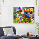 Street View Full Round Drill Diamond Painting Drawing Kit for Home Wall Decors