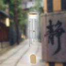 Series Metal Pendant Wind Chime Hanging Decorations Solid Wood Aluminum Tubes