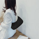 Women Casual Nylon Shoulder Tote Bag Fashion Ladies Street Chain Underarm Pouch