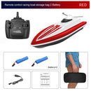 LSRC-B8 2.4GHz Radio RC Racing Boat Waterproof Ship with 2 Battery (Red) Newly