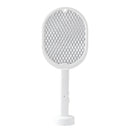 2-in-1 Electric Insect Racket Swatter Zapper USB Summer Mosquito Trap Tools
