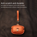 Leather Wireless Headset Protective Case Cover for Sony WF-1000XM4 (Brown) Newly