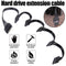 SATA 1 to 5 SATA 15Pin Hard Disk Power Supply Splitter Cable for PC Sever 76cm