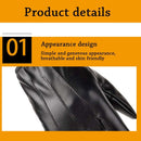 Drive Gothic Punk Fleece Guantes Touch Screen Gloves PU Leather Gloves Thicken