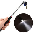 YouN Telescopic Adjustable Magnetic Recording Tools with LED Light Magnet