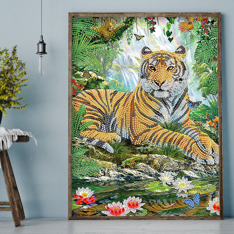 5D DIY Part Special Drill Diamond Painting Animal Flower 7 Colors (Y222)