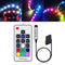 DC12V 4Pin Lamp Computer RGB LED Strip Light Wireless RF 17 Keys Controller