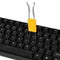 2 in 1 Mechanical Keyboard Key Cap Puller Universal Shaft Remover (Yellow)