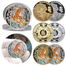 Souvenir Memorial Coin Art Collection Pyramids Tiger Commemorative Coin