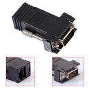 VGA Extender Female/Male, LAN Cat5 Cat5e/6 RJ45 Ethernet Female Adapter