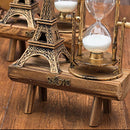 Home Decorations Sand Timer Hourglass Timer Eiffel Tower Brush Teeth Clock