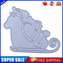 Santa Claus Horse DIY Metal Stencil Scrapbook Embroidery Craft Cutting Die-15015