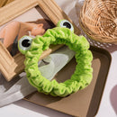Cute Funny Frog Washing Face Hairband Skincare Hair Band Makeup Headband