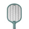 Electric Insect Swatter USB Rechargeable Led Light Mosquito Killer (Green) Newly