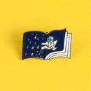 Whale Lapel Pin Corsage Collar Badge Enamel Cartoon Brooch "I Love You 3000"