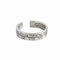 Wind Niche Design Roman Digital Rings Couples Tail Rings Adjustable Opening