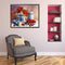 Cherry and Flower Oil Paint By Numbers Kit Hand Painted Home Decoration No Frame