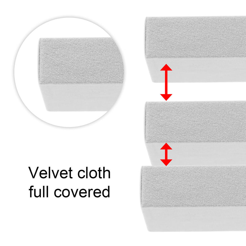 Watch Velvet Stackable Jewelry Trays Earring Organizer Drawer Rings Holder