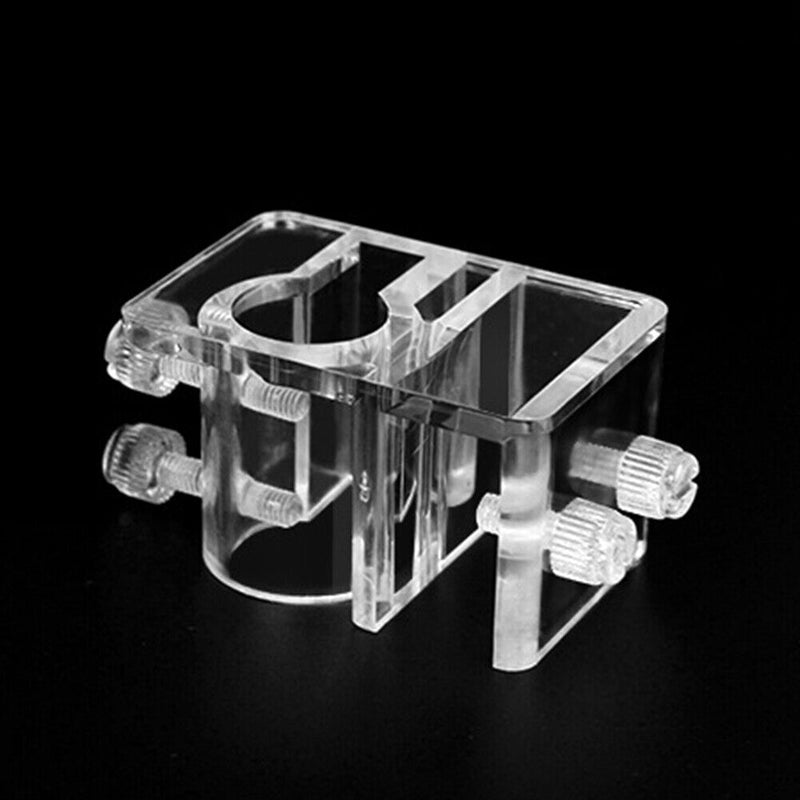 Fish Tank Aquarium Fixed Tubing Feeder Clamps Inflow Outflow Filter Hose Pi