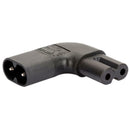 IEC 320 C7-C8 90 degree up down angled right angle Tools power AC adapter S6H9