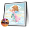 Full Round Drill Diamond Painting Kit Angel Girl Rhinestone Drawing Home Decor