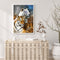 Fierce Tiger 5D DIY Diamond Painting Kits Full Round Drill Wall Decor Art Crafts