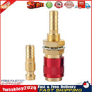 Water Cooled Gas Adapter Quick Connector for MIG TIG Welding Torch (Red) Newly